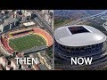 Turkish Süper Lig Stadiums Then & Now