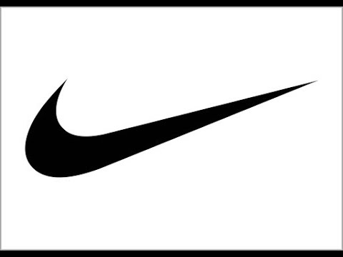 How to draw the Nike logo - YouTube