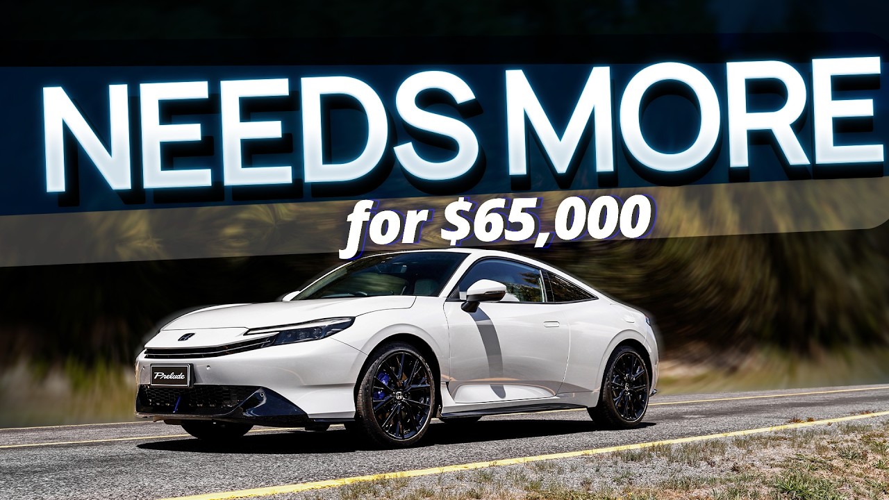 Why the New Honda Prelude Falls Short at This Price