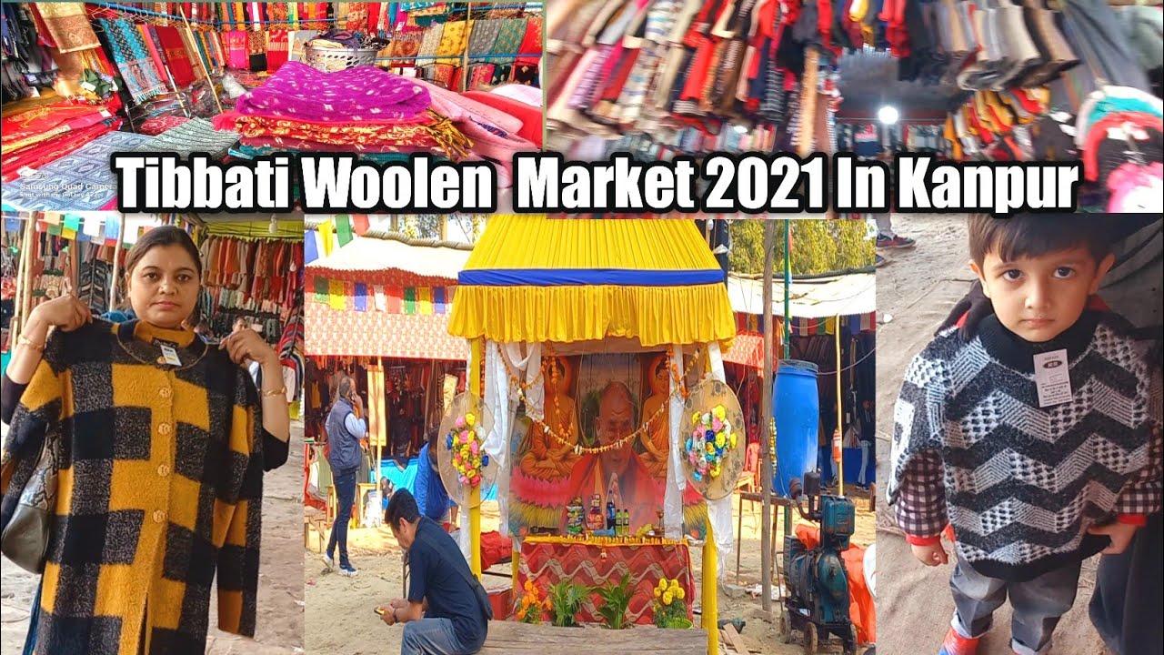 Tibetan Refugee Sweater Market in Kanpur 2021 Phoolbagh ki Woolen