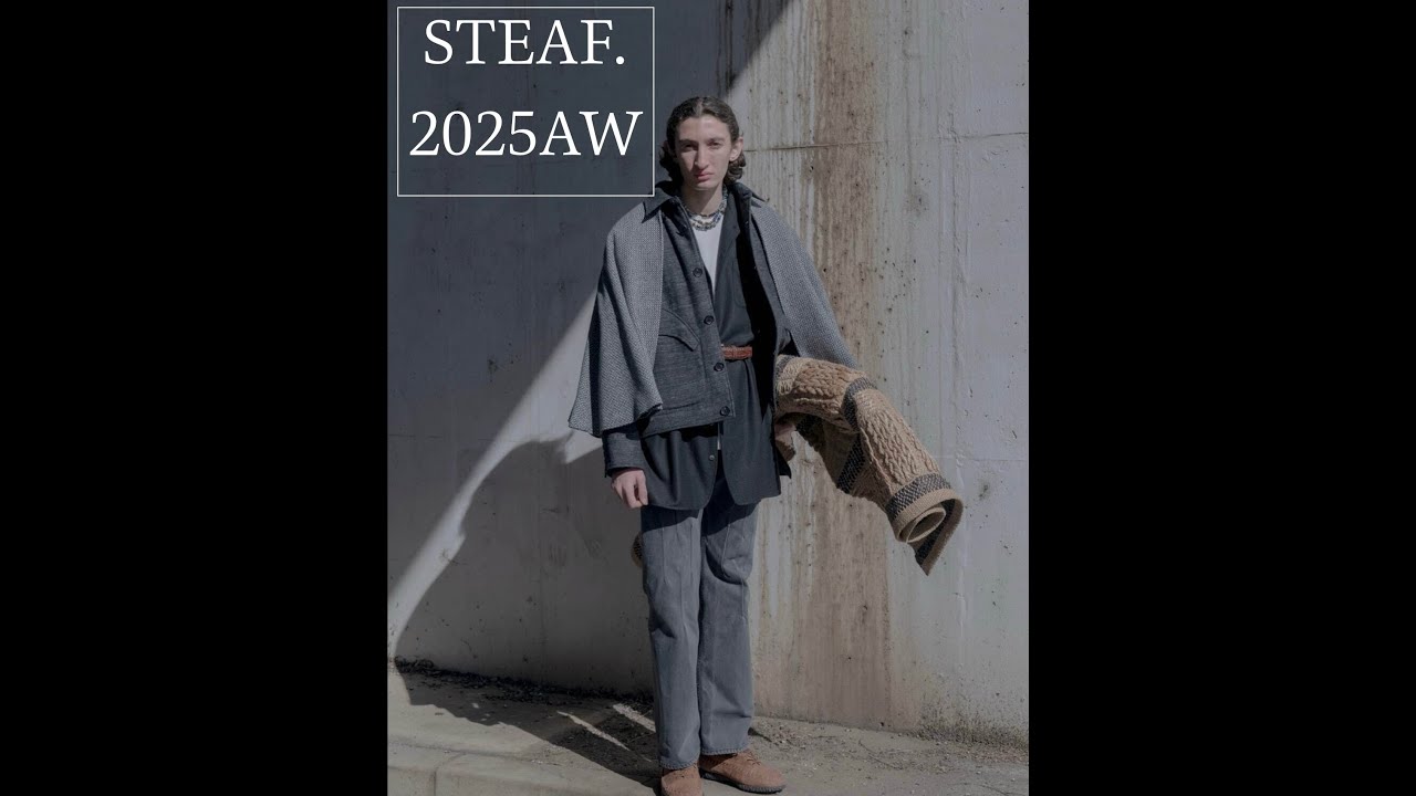 STEAF・ GEOMETRY DENIM PANTS