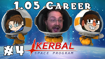 Kerbal Space Program | 1.05 Career! | Ep #4 -- Making Planes!