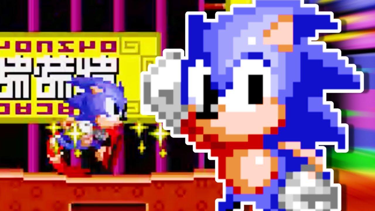 Sonic 1 Prototype Sparkling Zone Playthrough YouTube