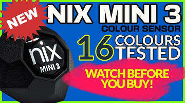 Nix Mini 3 Test en Review - 16 Kleuren / 4 Merken