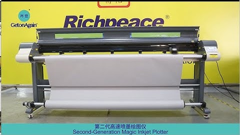 GetonAgain Second-Generation High Speed Magic Inkjet Plotter
