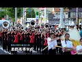 星野高等学校 清流の国ぎふ総文2024 パレード 2024 07 31 