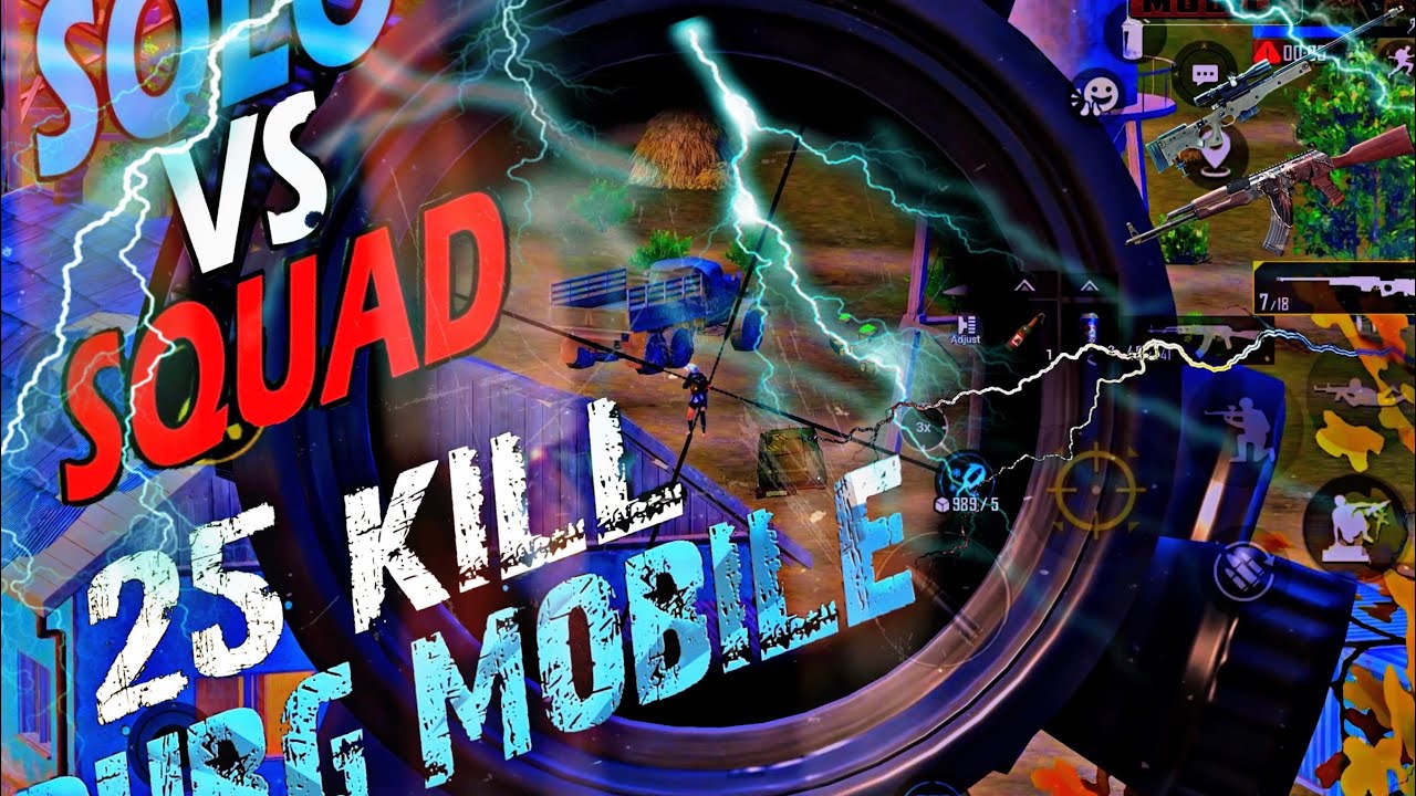 25 KILL SOLO Vs SQUAD FULL GAMEPLAY SEASON 17 || PUBG MOBILE ... - YouTube