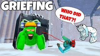 GRIEFING TOXIC KIDS With LAZERS!