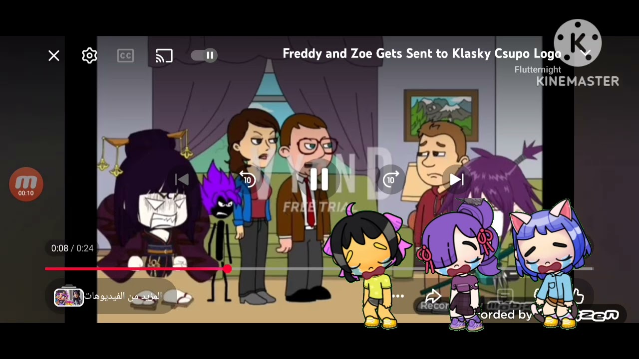 Tina,Dari,zaru,taro and lado sent to klasky csupo avatar world!