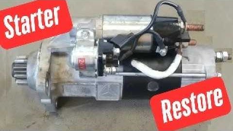 How to Repair and Restore Your Starter Motor Like a Pro!