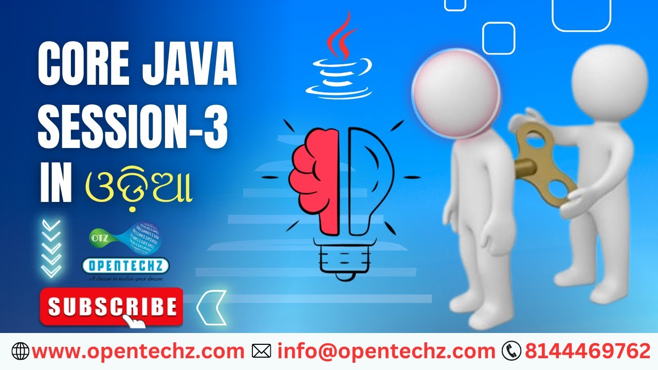 Latest Core Java Session-3 | Logic Building by Mr. Bibhuranjan | Best ...