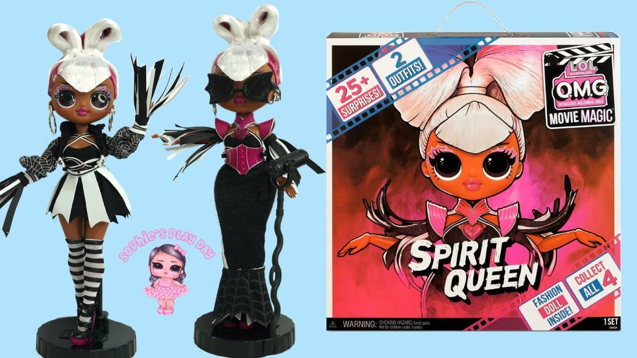LOL Surprise OMG Movie Magic Spirit Queen Fashion Doll with 25 Surprises New Toy