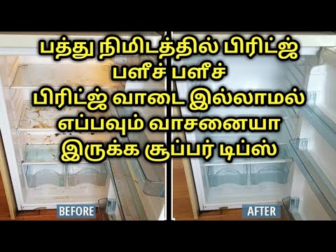 பத்து நிமிடத்தில் பளிச்சினு கிளீன் வாடையில்லாமல் வாசைனையாக இருக்க சூப்பர் டிப்ஸ்