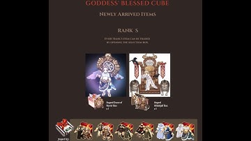 (Tree of Savior) Goddess Blessed Cube: Asgard Theme [$85.86] - 3rd Try.