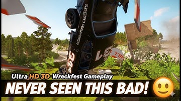 Ultra HD 3D NEVER SEEN A CRASH THIS BAD! 😲 | Wreckfest Gameplay