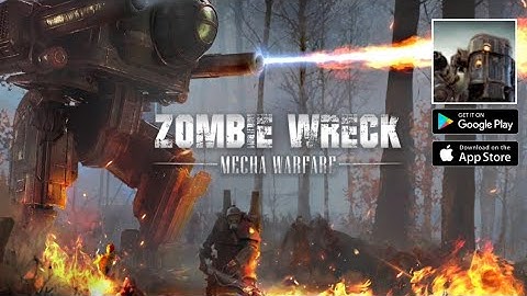 Zombie Wreck: Mecha Warfare Gameplay - Tower Defense 「Android, iOS」