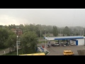 Сильный ураган в Омске (13.07.2016)