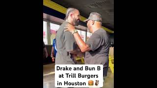 Bun B, Drake trill burger Houston music video song eating pimp c ugk concert performance tour vlog