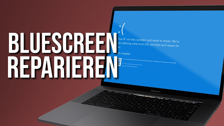 Auf dem Gerät ist ein Problem aufgetreten Bluescreen