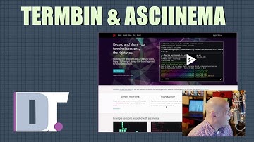 A Command Line Pastebin and a Terminal Session Recorder - Termbin & Asciinema