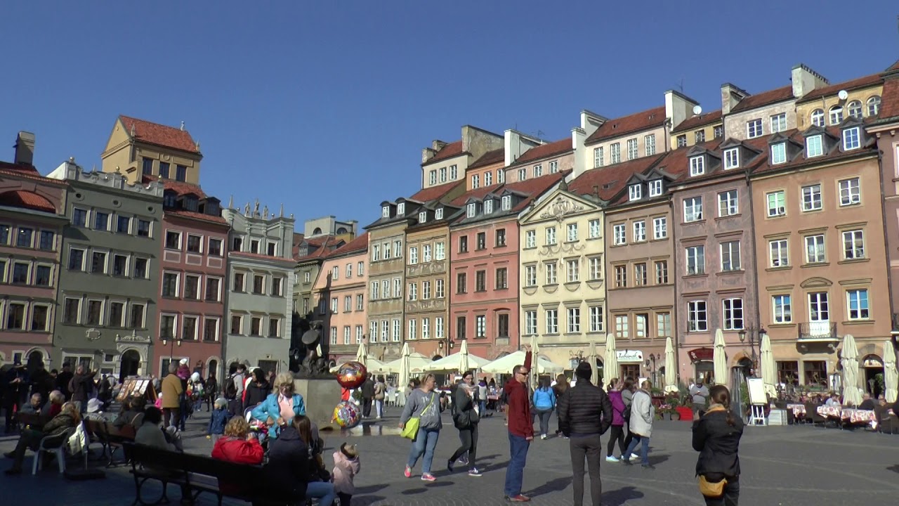 WARSZAWA RYNEK STAREGO MIASTA 1 PAŹDZIERNIKA 2017 WARSAW'S