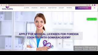 How to Register Gomaxacademy for DHA, MOH, HAAD, OMSB and KAPS exam preparation and process screenshot 2