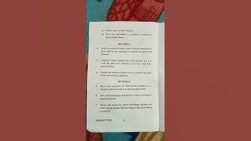 Quantum mechanics II (Hpu MSc. Physics 3rd sem. question paper) 2023