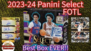 ONEofONE-CASE HIT-Wembys!! 🤑💥 2023-24 Panini Select Basketball First Off The Line FOTL 🏀 review