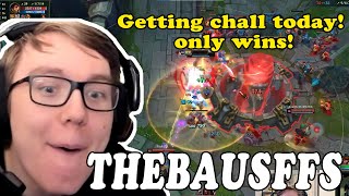 Thebausffs Plays League Of Legends: Getting chall today! only wins! (Twitch Stream)