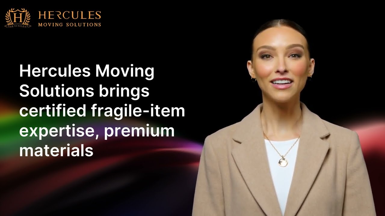 How to Safely Pack Fragile Items Like Art, Glass & Safes | Hercules Moving Solutions