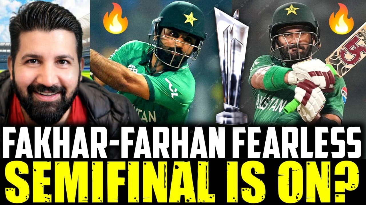 Farhan 100, Fakhar 84 but PAK fail to charge at backend of innings