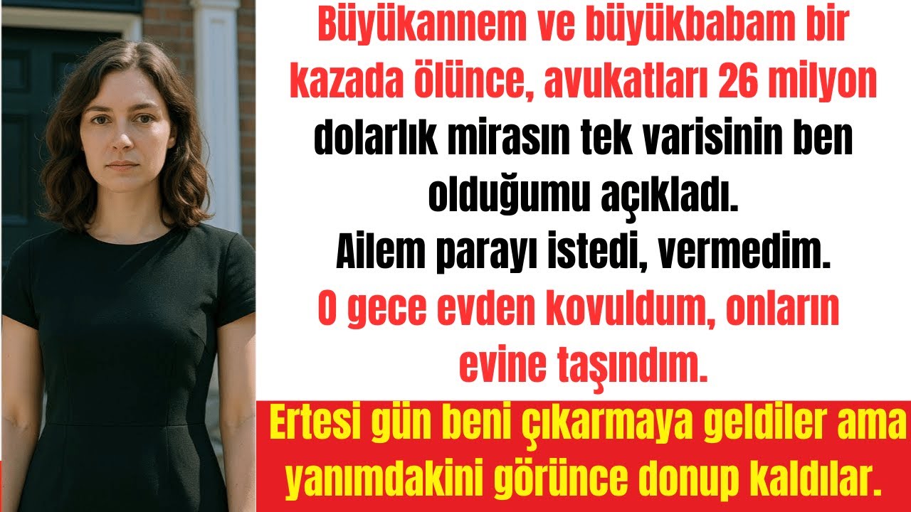 26 Milyonluk Mirası Vermedim, Ailem Beni Kovdu… Ama Sonra Donup Kaldılar