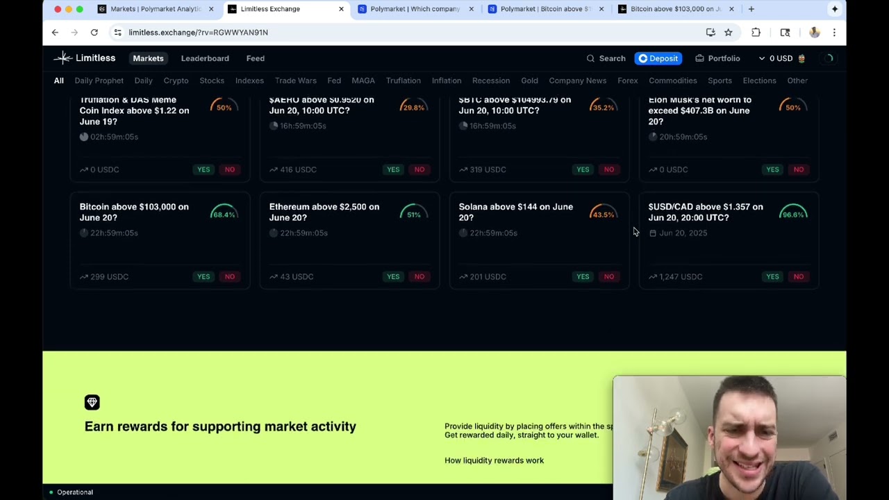 Easy Prediction Market Arbitrage (Polymarket/Limitless)
