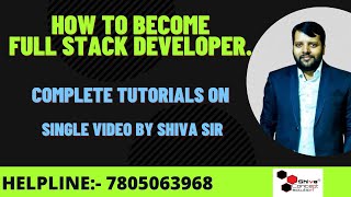 What Is a Full Stack Developer & How To Become a Full Stack Developer in  2021 | Full Stack Webinar?