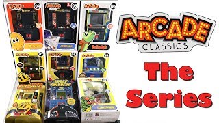Mini Arcade Classic Series Introduction - Pac-man, Asteroids, Frogger, Etc - PART#1