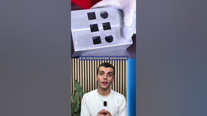 Quelle est cette technique d'usinage étonnante?