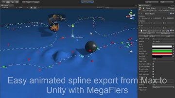 Export Max shapes to Unity using MegaFiers
