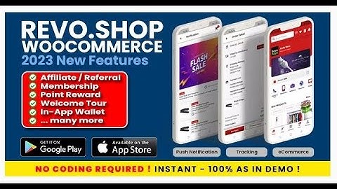 RevoSHOP - eCommerce / Woocommerce Flutter Android iOS App - Fashion Electronic Gadget Grocery Other
