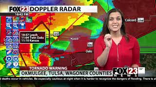May 20, 2019 severe weather coverage on Fox23  part 8/13
