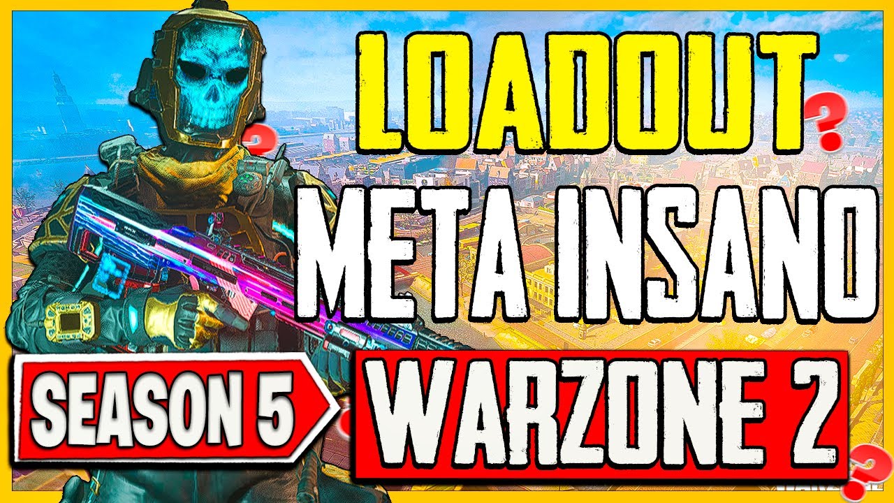 NOVO LOADOUT META INSANO WARZONE 2.0 SEASON 5! MELHORES ARMAS