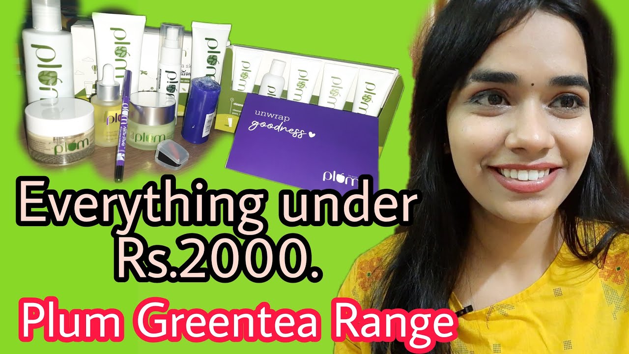 My Skincare Routine !! Review on Plum Green tea Range (For Oily ,Acne