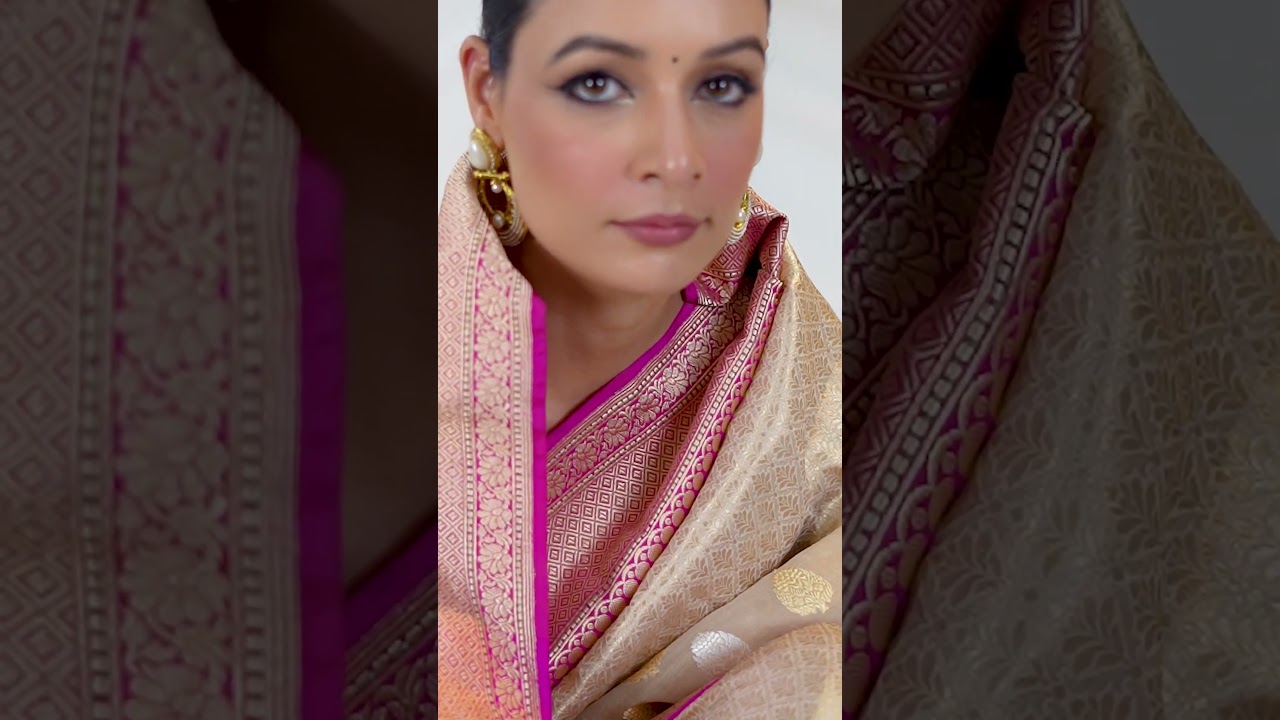 Handwoven Banarasi Kora Organza Saree | | Organza Saree | | Banarasi Saree  