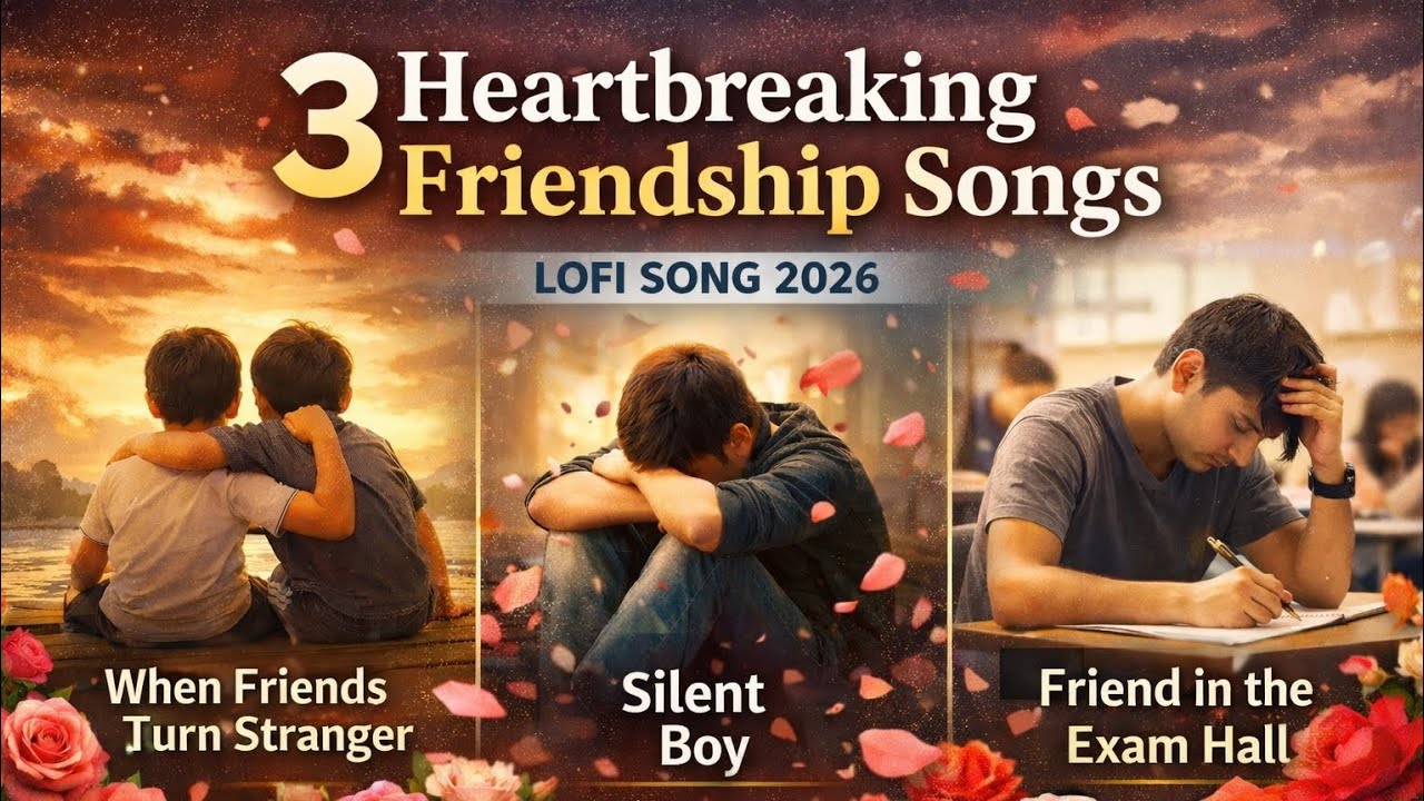 3 Heartbreaking Friendship Songs | Emotional Exam Sad Dosti | Lofi Song 2026