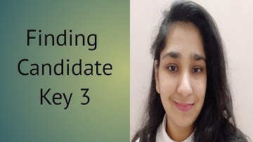 24  Finding candidate key 3