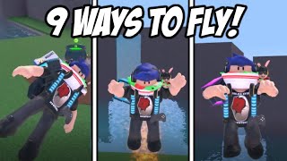9 Ways to Fly in Wacky Wizards | Roblox