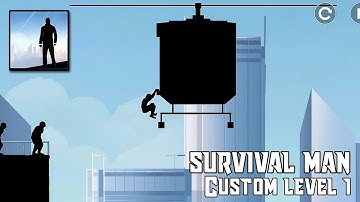 Vector Classic Custom Level 1 Gameplay 🔥|| Custom Level Survival man || #vector
