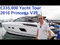 £355,000 Yacht Tour 2016 Princess V39