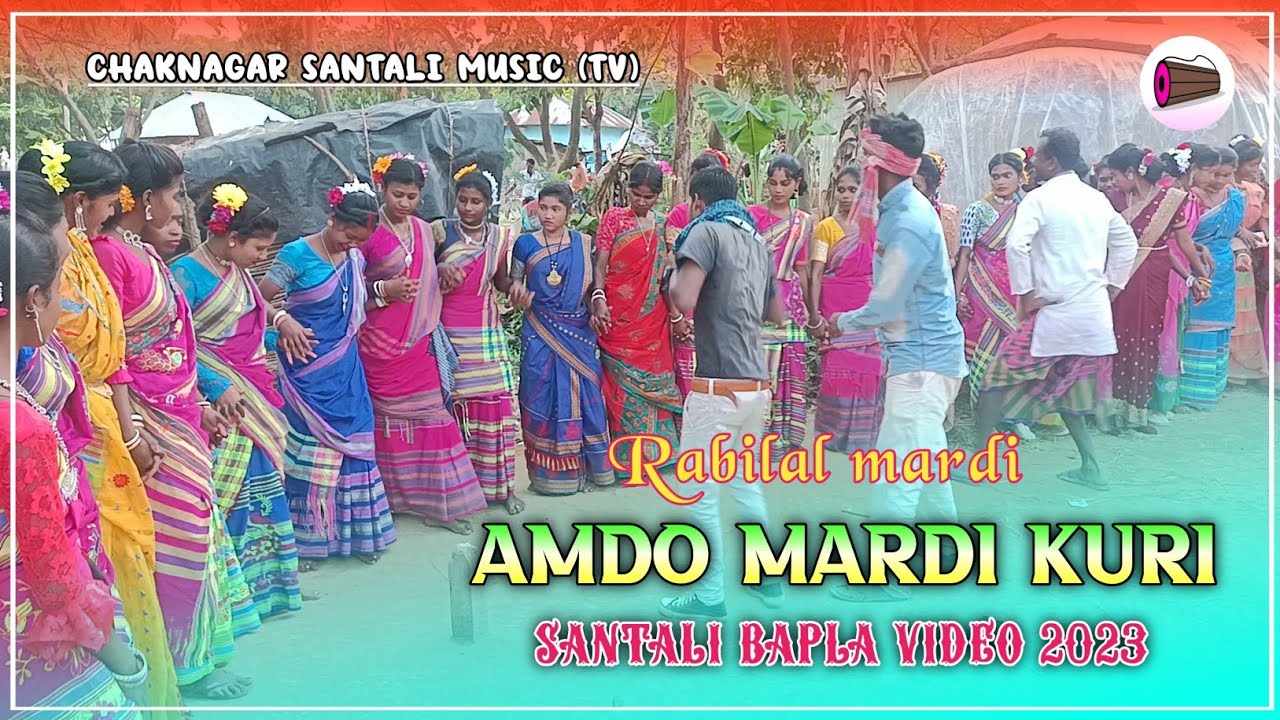 Amdo mardi kuri new santali Bapla orchestra video 2023 singer...Rabilal mardi