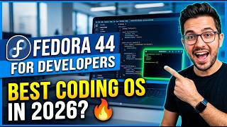 Fedora 44 for Developers — Is This the Best Coding OS in 2026? 🔥