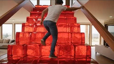 Which Ai staircase would you choose? ASMR relaxation video VEO3 satisfying relaxing sleep 